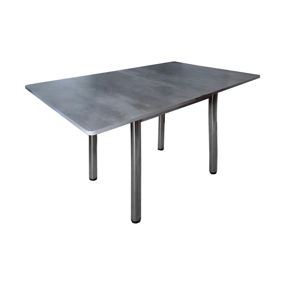 картинка Стол Ломберный №1 600*750 ножки прямые 2 уп (ЛДСП метрополитан грей (U9705) 4 кат) от магазина DFCH 