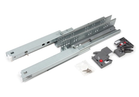 картинка DB8881Zn/250 Направляющие скрытого монтажа с доводчиком L-250мм. от магазина DFCH 