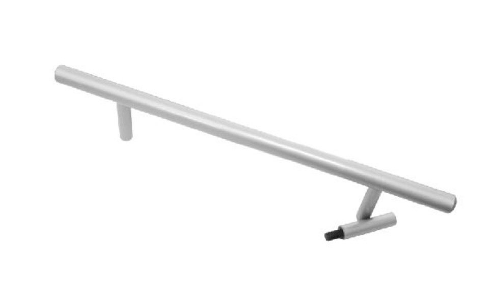 картинка RR006SC.4*128 (ручка рейлинг матовый хром 128мм) от магазина DFCH 