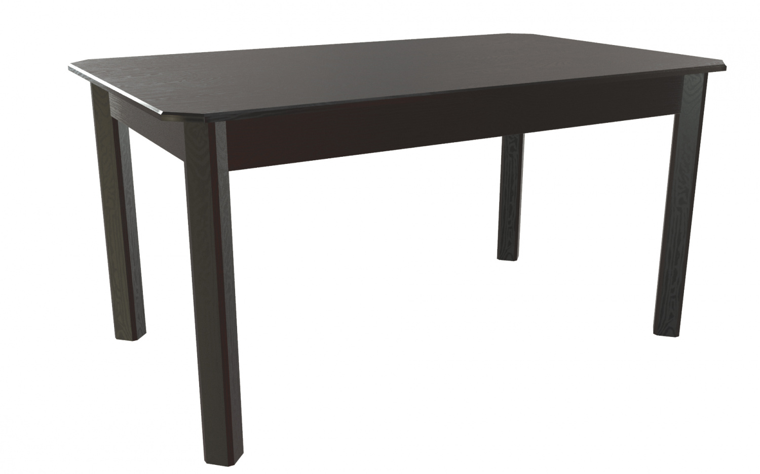 картинка Стол Руми 1500*900*765 (тон черный RAL9005) от магазина DFCH 