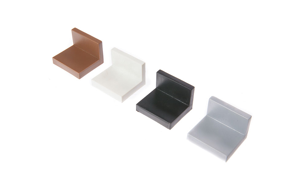 картинка Уголок крепёжный мебельный 35х45х49х10мм L-обр., коричневый 22.01.009/Br от магазина DFCH 