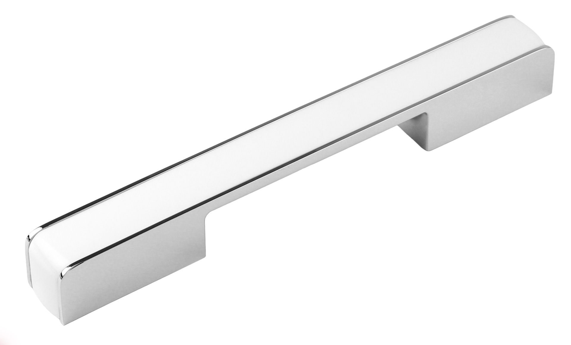 картинка Мебельная ручка RS266CP/W.4/160 от магазина DFCH 