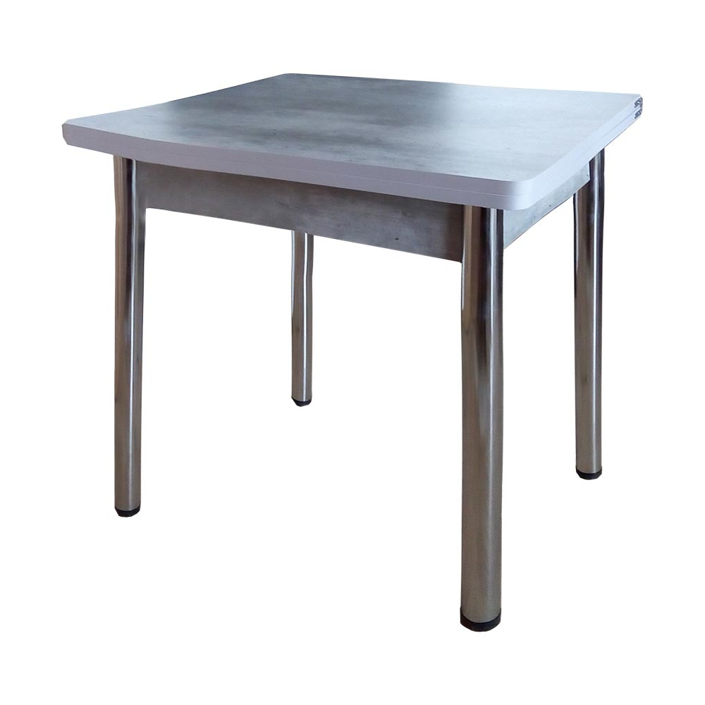 картинка Стол Ломберный №1 600*750 ножки прямые 2 уп (ЛДСП метрополитан грей (U9705) 4 кат) от магазина DFCH 