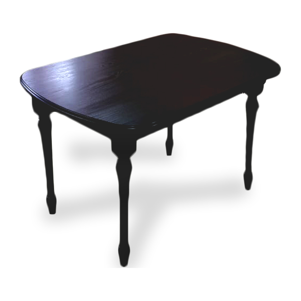 картинка Стол Амальфи 1200(1500)*800 (тон Венге /шпон ясень) от магазина DFCH 