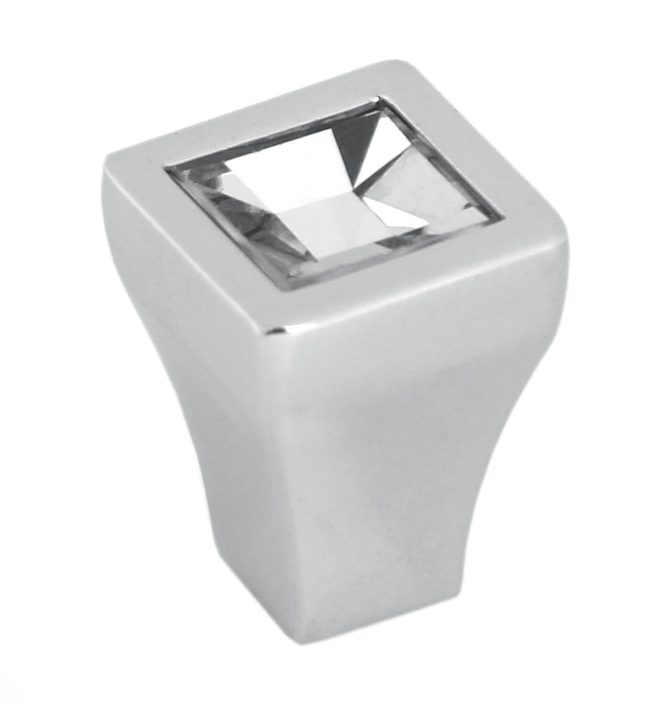 картинка Мебельная ручка CRYSTAL RC425CP/CrT.4 от магазина DFCH 