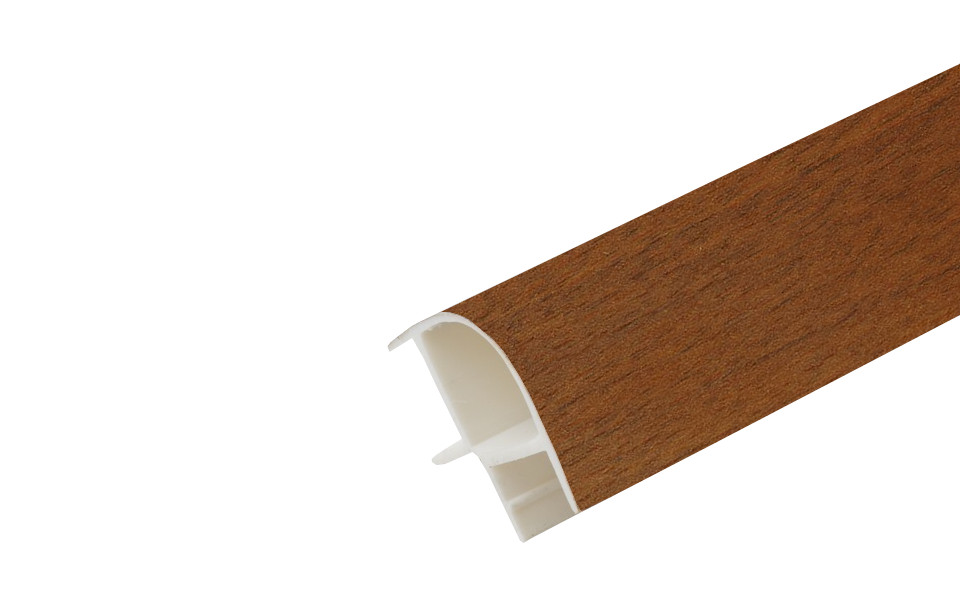 Угловое соединение 90* L=1м (орех итальянский) №3 универсальное купить по цене от  в Петербурге и Москве
