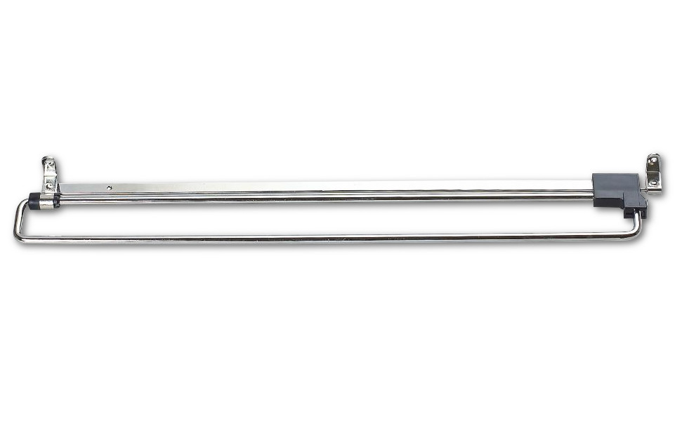 картинка Штанга выдвижная L-400мм никель от магазина DFCH 