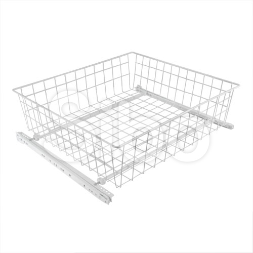 картинка Корзина выкатная сетчатая SIBO 535х475х150 мм, серебро, шарик. напр. SB600/150-SV/SH от магазина DFCH 