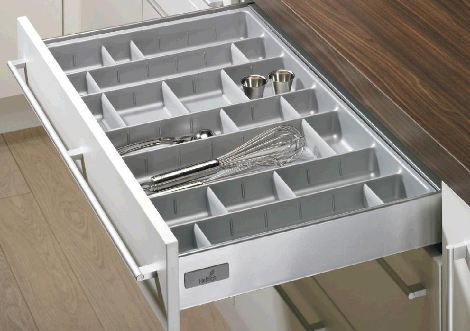 картинка 13306 OrgaTray Professional, лоток для столовых приборов для InnoTech 470x600, серый от магазина DFCH 
