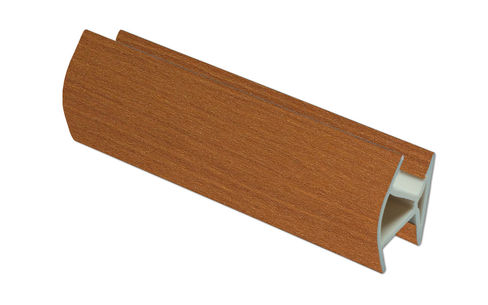 Угловое соединение 135* L=1м (вишня) №7 купить по цене от  в Петербурге и Москве
