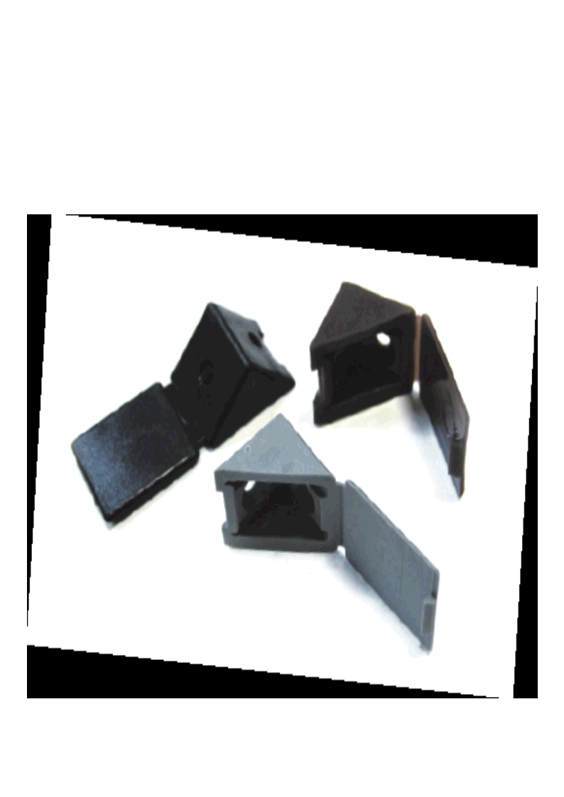 картинка Уголок пластик. на 4 самореза 24мм(30мм-30мм) бежевый Россия от магазина DFCH 