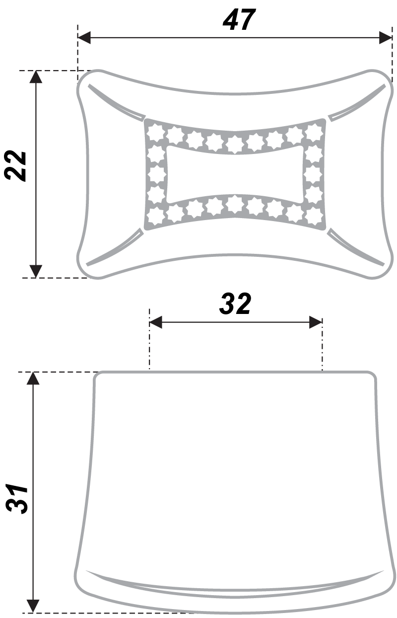 картинка Мебельная ручка RS423CP/CrT.4/32 от магазина DFCH 
