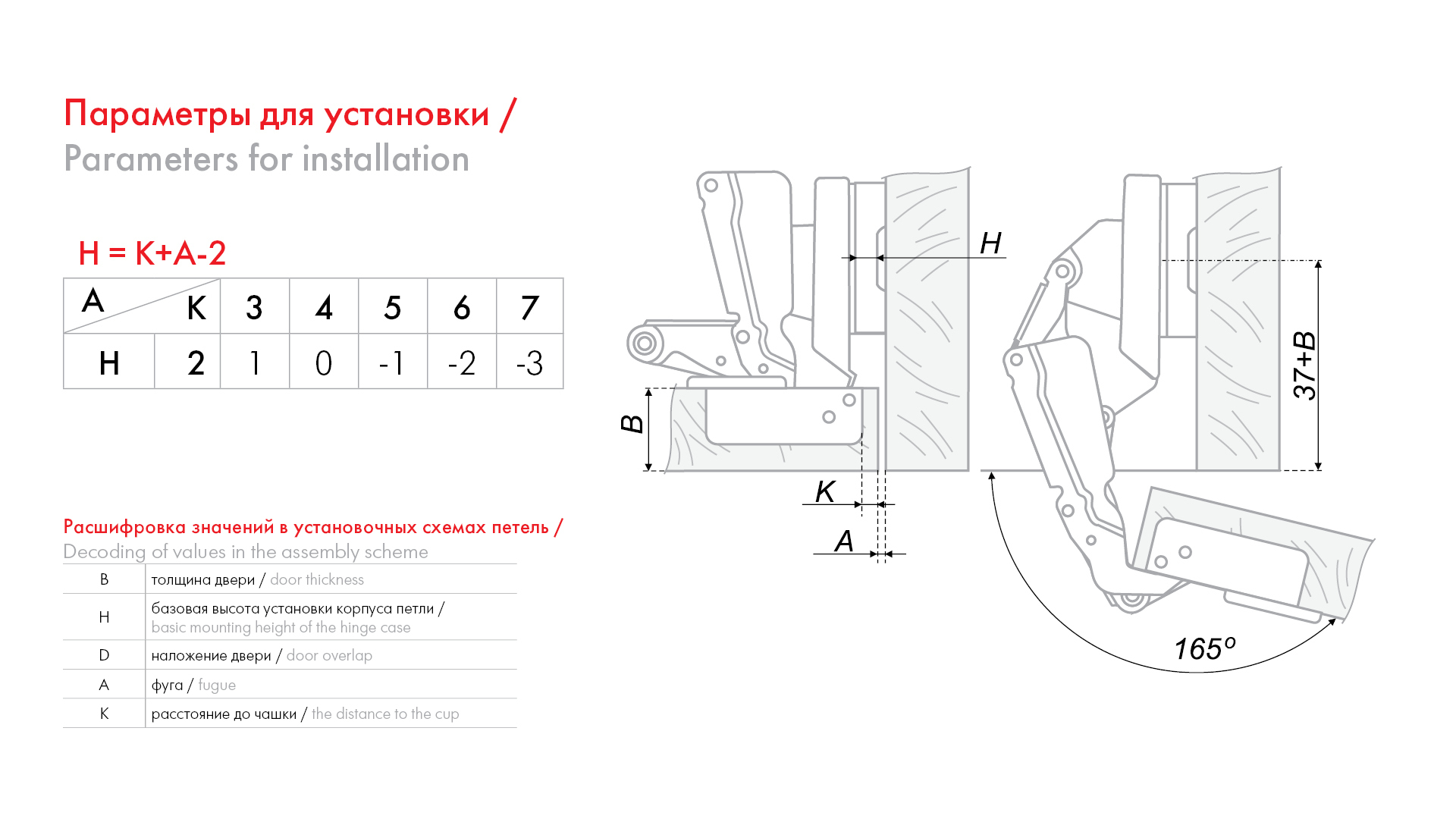 картинка Мебельная петля H600C02/0112 от магазина DFCH 