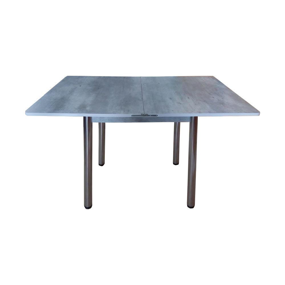 картинка Стол Ломберный №1 600*750 ножки прямые 2 уп (ЛДСП метрополитан грей (U9705) 4 кат) от магазина DFCH 