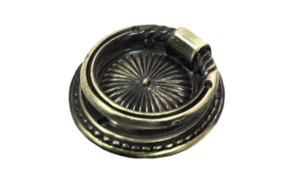 картинка RC028AB.3 (Ручка кнопака, старинная латунь) от магазина DFCH 