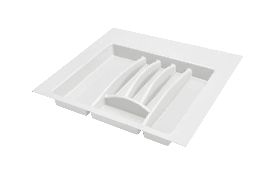 картинка Лоток для столовых приборов в базу 600 мм белый (Италия) от магазина DFCH 