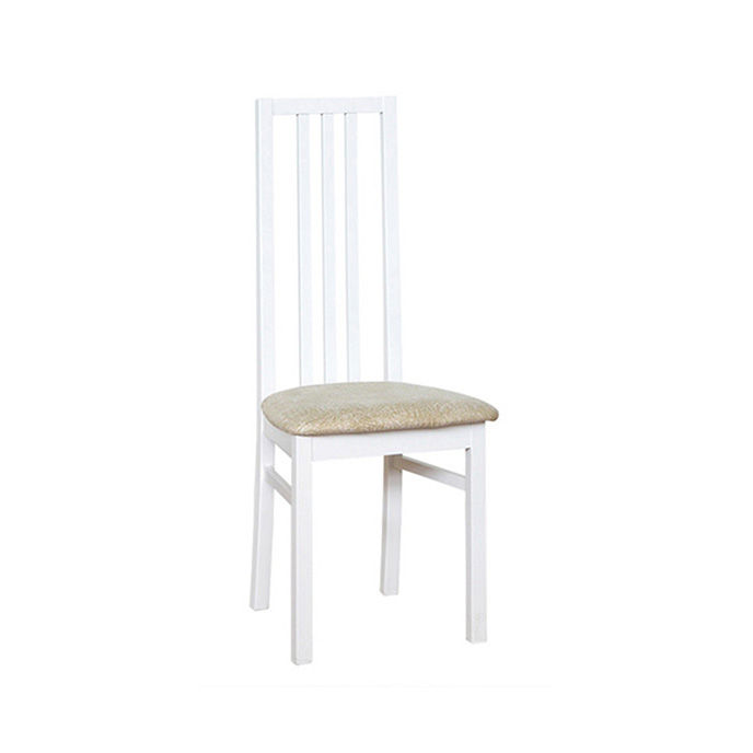 картинка Стул Э-2 эмаль (тон . Белая эмаль ткань Dune 6) от магазина DFCH 