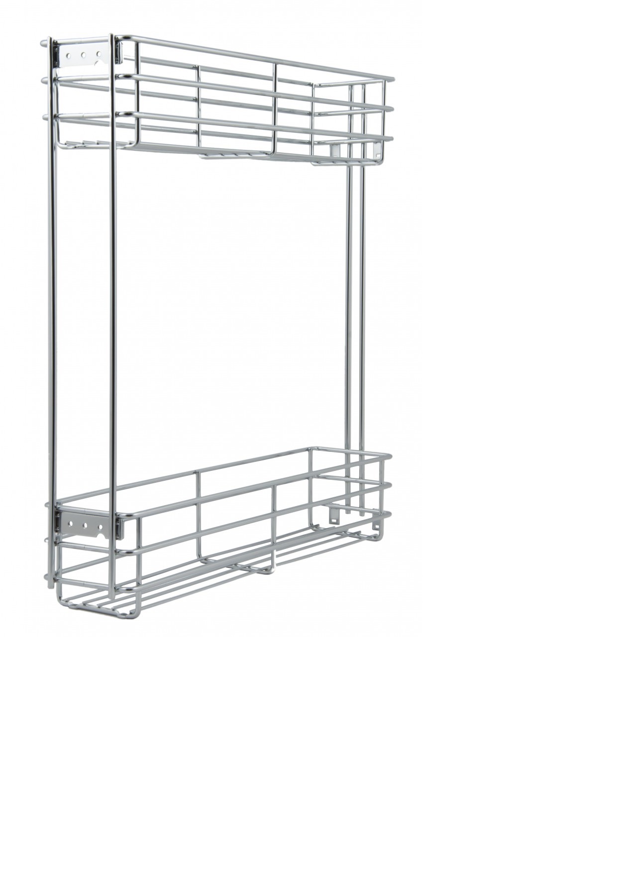 картинка KR07*1*0*200 (Бутылочница 200мм, БЕЗ направляющих. крепление, полн. выдвижение с довод.) от магазина DFCH 