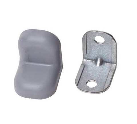 картинка Уголок крепежный мебельный 20х20х16х1,2мм УК 09 - металлик/серый  (13) от магазина DFCH 