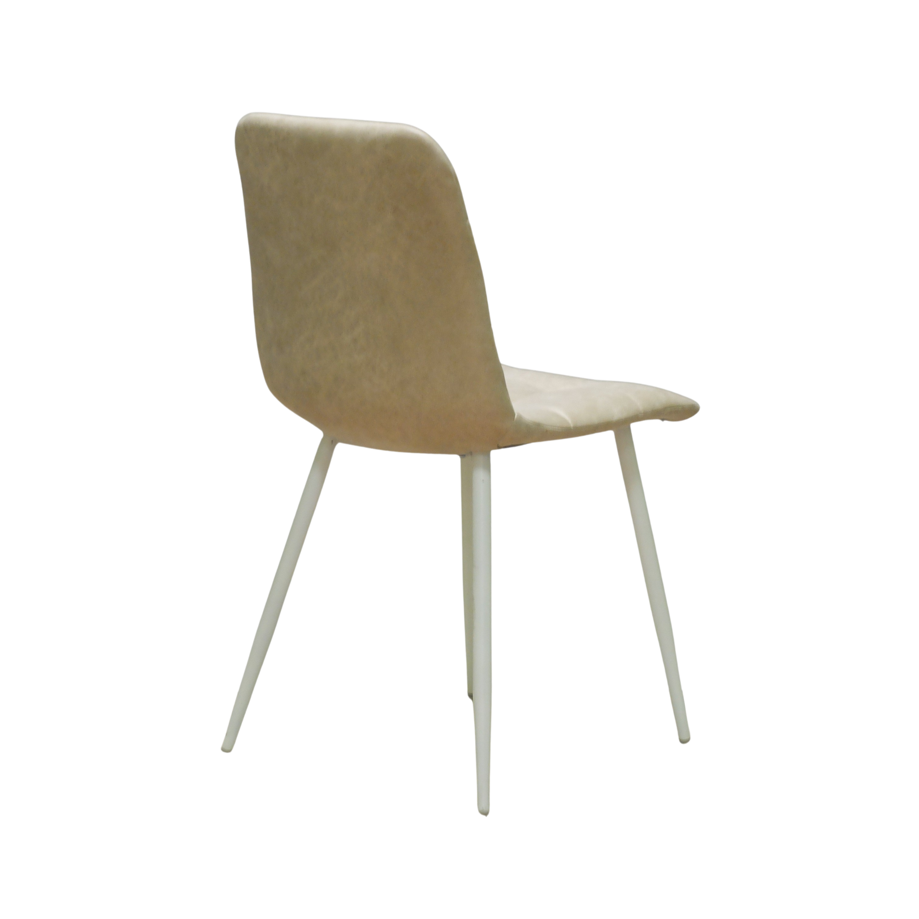 картинка Стул Z-005 (арт.005) каркас муар черный (каркас белый 9016 матовый тк. коллекция легион, бежевый) от магазина DFCH 