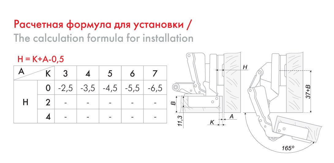 картинка Мебельная петля H601C02/2010 от магазина DFCH 
