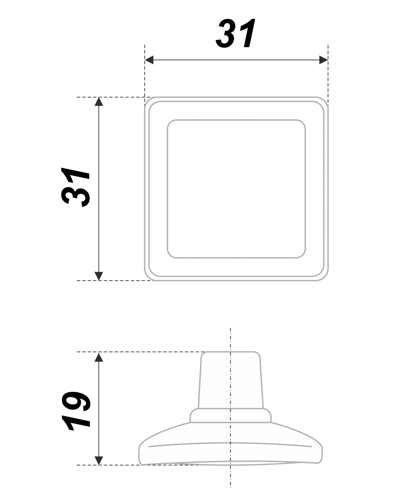картинка Мебельная ручка TOTEM RC113MAB.4/Bg от магазина DFCH 