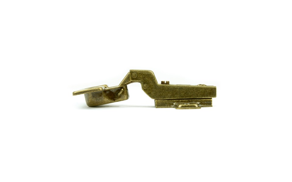 картинка H105B02*0112 (Петля полунакладная, 110гр, старииная латунь, мягкий ход) от магазина DFCH 