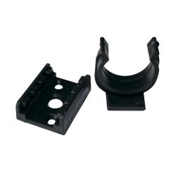 Клипса пластиковая универсальная к ножке регулируемой усиленная, чёрная (Россия) купить по цене от  в Петербурге и Москве
