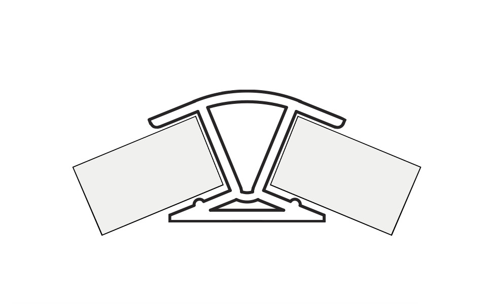 Угловое соединение 135* L=1м (венге) №4 купить по цене от  в Петербурге и Москве
