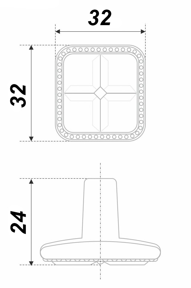 картинка Мебельная ручка BELLE RC112BAZ.4/W от магазина DFCH 