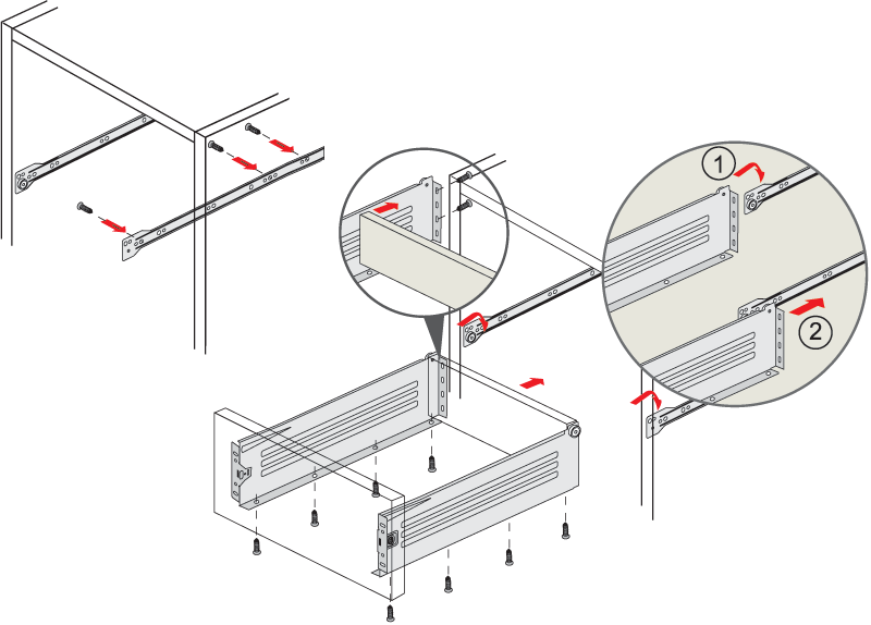 картинка Направляющие механизмы MB08601GR/300 от магазина DFCH 
