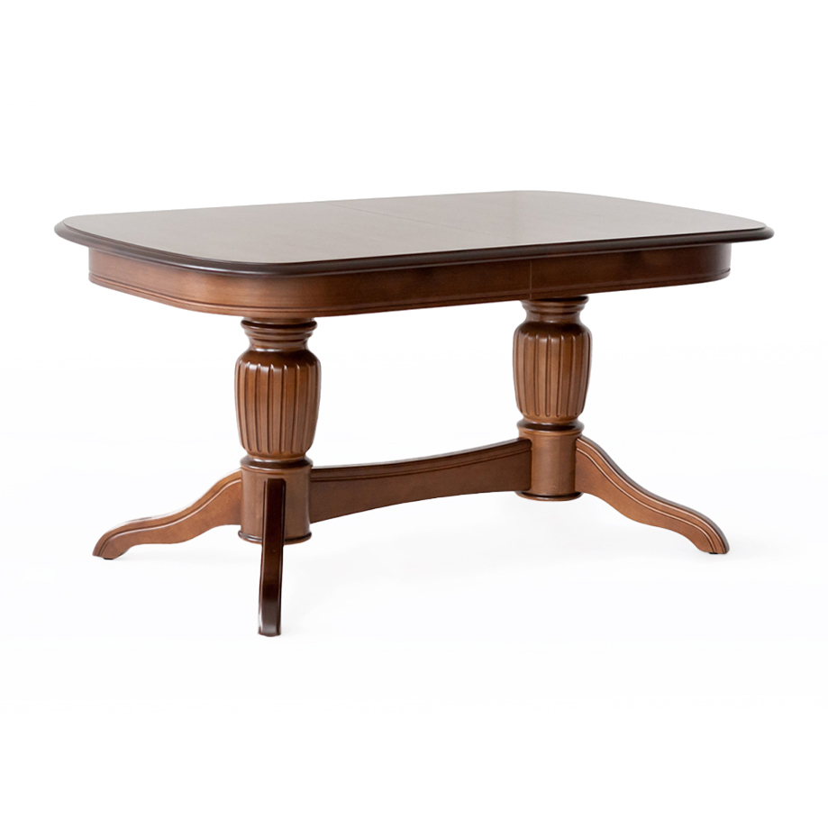 картинка Стол Лира-14 1300(1700)*900*760 (резная нога) (тон 6М) от магазина DFCH 