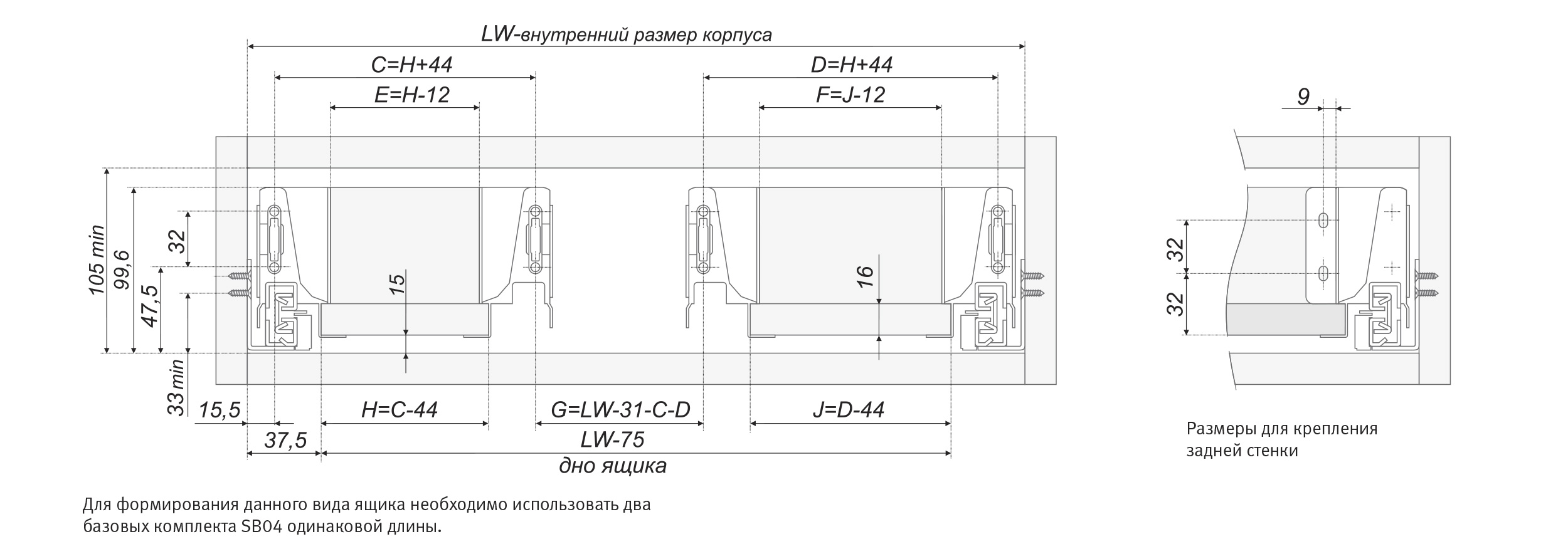 картинка B-BOX под мойку от магазина DFCH 
