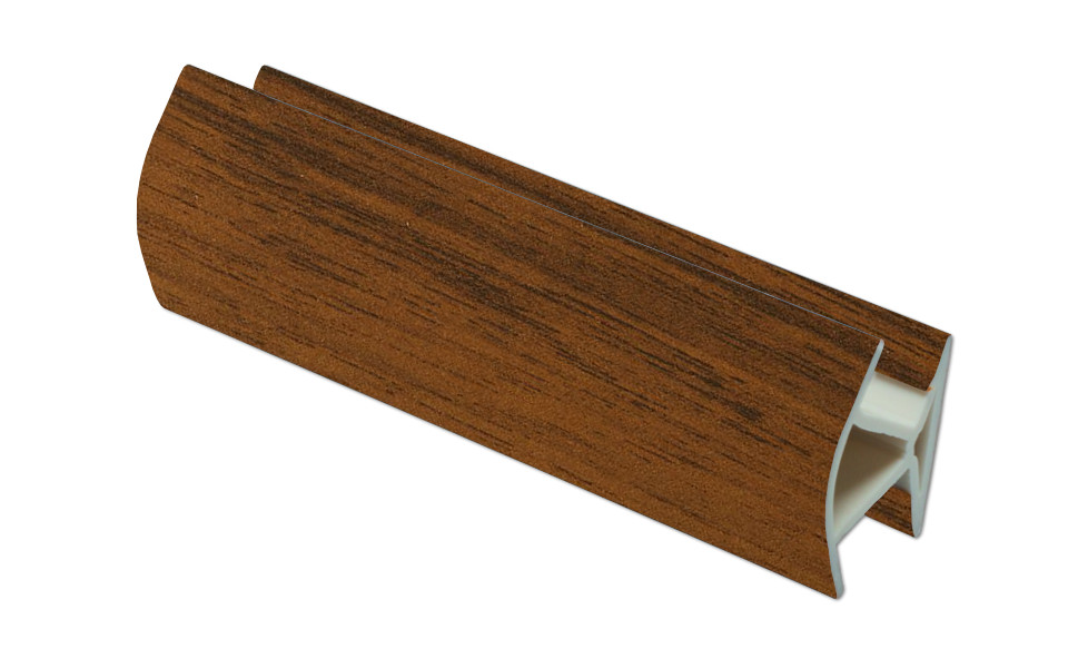 Угловое соединение 135* L=1м (орех темный) №9 купить по цене от  в Петербурге и Москве
