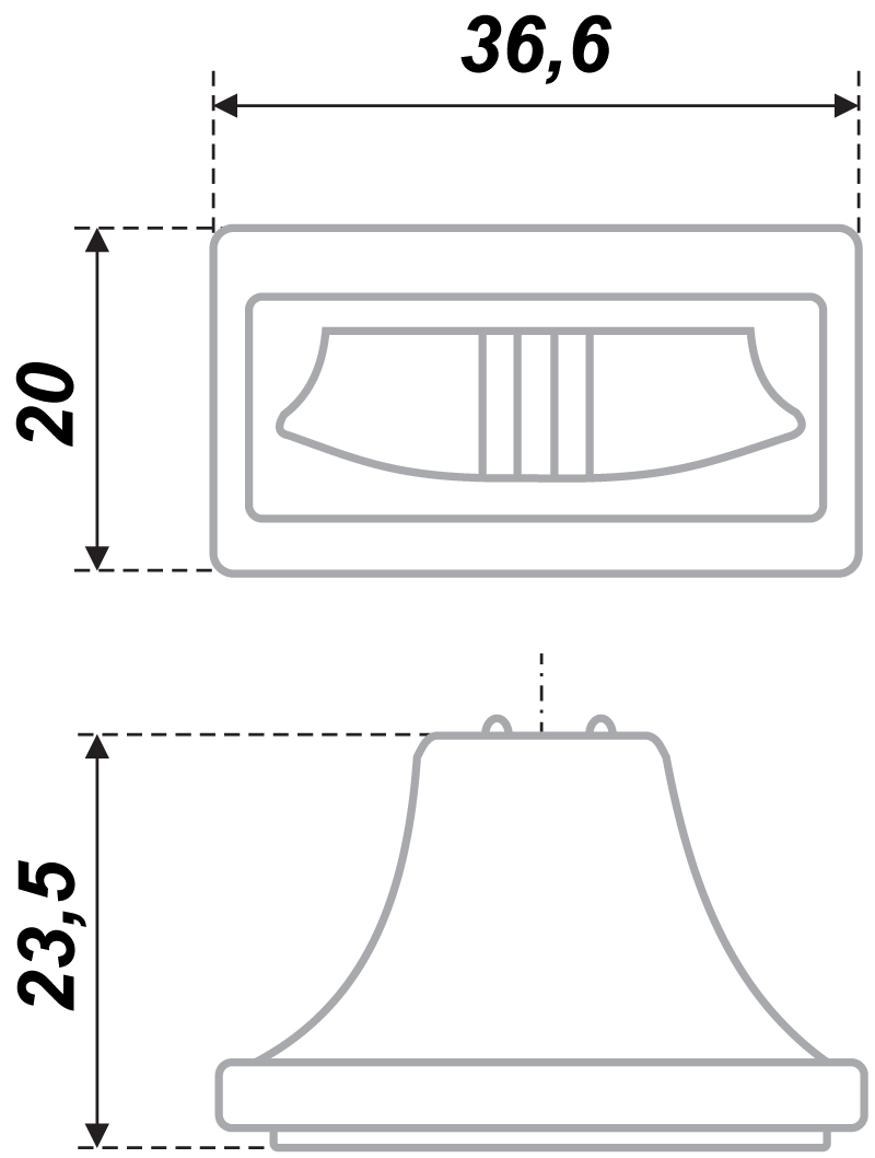 картинка Мебельная ручка RC403BAZ.4 от магазина DFCH 